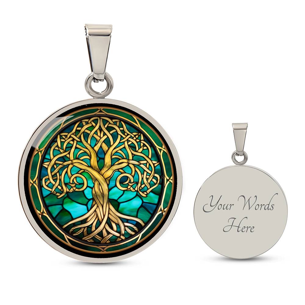Keltischer Baum des Lebens, Geschenk für ihn, Geburtstagsgeschenk, Geschenk für Männer, kostenlose Gravur