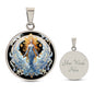 Sternzeichen Halskette JUNGFRAU spiritueller Schmuck, personalisierte Geschenke, Halskette aus Edelstahl od. 18K Vergoldung in Geschenkbox, kostenlose Gravur