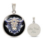 Sternzeichen Halskette STIER spiritueller Schmuck, personalisierte Geschenke, Halskette aus Edelstahl od. 18K Vergoldung in Geschenkbox, kostenlose Gravur