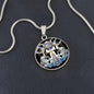 Sternzeichen Halskette WAAGE spiritueller Schmuck, personalisierte Geschenke, Halskette aus Edelstahl od. 18K Vergoldung in Geschenkbox, kostenlose Gravur