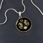 Spirituelle Halskette   NAUTIC-SEEFAHRT spiritueller Schmuck, personalisierte Geschenke, Halskette aus Edelstahl od. 18K Vergoldung in Geschenkbox, kostenlose Gravur