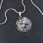 Sternzeichen Halskette FISCHE spiritueller Schmuck, personalisierte Geschenke, Halskette aus Edelstahl od. 18K Vergoldung in Geschenkbox, kostenlose Gravur
