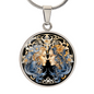 Sternzeichenkette- ZWILLINGE spiritueller Schmuck, personalisierte Geschenke, Halskette aus Edelstahl oder 18K Vergoldung in Geschenkbox