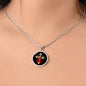 Spirituelle Halskette GOLDENES KREUZ spiritueller Schmuck, personalisierte Geschenke, Halskette aus Edelstahl od. 18K Vergoldung in Geschenkbox, kostenlose Gravur