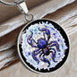 Sternzeichen Halskette SKORPION spiritueller Schmuck, personalisierte Geschenke, Halskette aus Edelstahl od. 18K Vergoldung in Geschenkbox, kostenlose Gravur