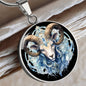 Sternzeichen Halskette WIDDER spiritueller Schmuck, personalisierte Geschenke, Halskette aus Edelstahl od. 18K Vergoldung in Geschenkbox, kostenlose Gravur