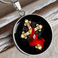 Spirituelle Halskette GOLDENES KREUZ spiritueller Schmuck, personalisierte Geschenke, Halskette aus Edelstahl od. 18K Vergoldung in Geschenkbox, kostenlose Gravur