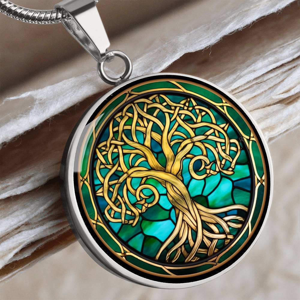 Keltischer Baum des Lebens, Geschenk für ihn, Geburtstagsgeschenk, Geschenk für Männer, kostenlose Gravur
