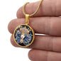 Sternzeichen Halskette SCHÜTZE spiritueller Schmuck, personalisierte Geschenke, Halskette aus Edelstahl od. 18K Vergoldung in Geschenkbox, kostenlose Gravur