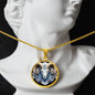 Sternzeichen Halskette STEINBOCK spiritueller Schmuck ,personalisierte Produkte, Halskette aus Edelstahl oder 18-K Vergoldung in Geschenkbox