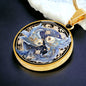 Sternzeichen Halskette FISCHE spiritueller Schmuck, personalisierte Geschenke, Halskette aus Edelstahl od. 18K Vergoldung in Geschenkbox, kostenlose Gravur