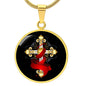 Spirituelle Halskette GOLDENES KREUZ spiritueller Schmuck, personalisierte Geschenke, Halskette aus Edelstahl od. 18K Vergoldung in Geschenkbox, kostenlose Gravur