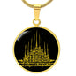 Spirituelle Halskette SAK JANT GAO YORD spiritueller Schmuck, personalisierte Geschenke, Halskette aus Edelstahl od. 18K Vergoldung in Geschenkbox, kostenlose Gravur