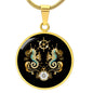 Spirituelle Halskette   NAUTIC-SEEFAHRT spiritueller Schmuck, personalisierte Geschenke, Halskette aus Edelstahl od. 18K Vergoldung in Geschenkbox, kostenlose Gravur