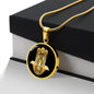 Spirituelle Halskette HAMSA HAND  spiritueller Schmuck, personalisierte Geschenke, Halskette aus Edelstahl od. 18K Vergoldung in Geschenkbox, kostenlose Gravur