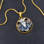 Sternzeichen Halskette STEINBOCK spiritueller Schmuck ,personalisierte Produkte, Halskette aus Edelstahl oder 18-K Vergoldung in Geschenkbox