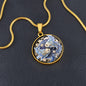 Sternzeichen Halskette FISCHE spiritueller Schmuck, personalisierte Geschenke, Halskette aus Edelstahl od. 18K Vergoldung in Geschenkbox, kostenlose Gravur