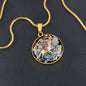 Sternzeichen Halskette WASSERMANN spiritueller Schmuck, personalisierte Geschenke, Halskette aus Edelstahl od. 18K Vergoldung in Geschenkbox, kostenlose Gravur