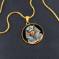 Spirituelle Halskette TUTANKHAMUN spiritueller Schmuck, personalisierte Geschenke, Halskette aus Edelstahl od. 18K Vergoldung in Geschenkbox, kostenlose Gravur