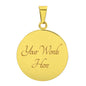 Spirituelle Halskette TUTANKHAMUN spiritueller Schmuck, personalisierte Geschenke, Halskette aus Edelstahl od. 18K Vergoldung in Geschenkbox, kostenlose Gravur