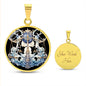 Sternzeichen Halskette WAAGE spiritueller Schmuck, personalisierte Geschenke, Halskette aus Edelstahl od. 18K Vergoldung in Geschenkbox, kostenlose Gravur