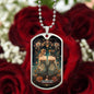 Sternzeichen Halskette ZWILLING, spiritueller Schmuck, personalisierte Geschenke, Halskette aus Edelstahl od. 18K Vergoldung in Geschenkbox,kostenlose Gravur
