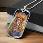Sternzeichen Halskette LÖWE, spiritueller Schmuck, personalisierte Geschenke, Halskette aus Edelstahl od. 18K Vergoldung in Geschenkbox,kostenlose Gravur
