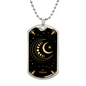Tarot-Anhänger, der Mond, Sehnsüchte, Träume, Ängste