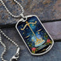 Sternzeichen Halskette WAAAGE, spiritueller Schmuck, personalisierte Geschenke, Halskette aus Edelstahl od. 18K Vergoldung in Geschenkbox,kostenlose Gravur