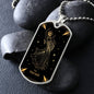 Tarot-Anhänger, der Eremit, Weisheit, Sinn des Lebens, Weltentfremdung