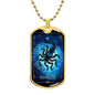Sternzeichen Halskette SKORPION, spiritueller Schmuck, personalisierte Geschenke, Halskette aus Edelstahl od. 18K Vergoldung in Geschenkbox,kostenlose Gravur