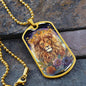 Sternzeichen Halskette LÖWE, spiritueller Schmuck, personalisierte Geschenke, Halskette aus Edelstahl od. 18K Vergoldung in Geschenkbox,kostenlose Gravur