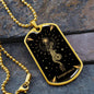 Tarot-Anhänger, die Mäßigkeit, Feuer, Wasser, Erde, Luft