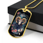 Sternzeichen Halskette WIDDER, spiritueller Schmuck, personalisierte Geschenke, Halskette aus Edelstahl od. 18K Vergoldung in Geschenkbox,kostenlose Gravur