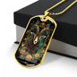 Sternzeichen Halskette STEINBOCK, spiritueller Schmuck, personalisierte Geschenke, Halskette aus Edelstahl od. 18K Vergoldung in Geschenkbox,kostenlose Gravur