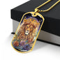 Sternzeichen Halskette LÖWE, spiritueller Schmuck, personalisierte Geschenke, Halskette aus Edelstahl od. 18K Vergoldung in Geschenkbox,kostenlose Gravur