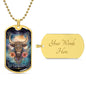 Sternzeichen Halskette STIER, spiritueller Schmuck, personalisierte Geschenke, Halskette aus Edelstahl od. 18K Vergoldung in Geschenkbox,kostenlose Gravur