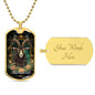 Sternzeichen Halskette STEINBOCK, spiritueller Schmuck, personalisierte Geschenke, Halskette aus Edelstahl od. 18K Vergoldung in Geschenkbox,kostenlose Gravur