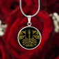 SAK YANT-Halskette, Thailändisches Tattoo, spiritueller Schmuck, personalisierte Geschenke,